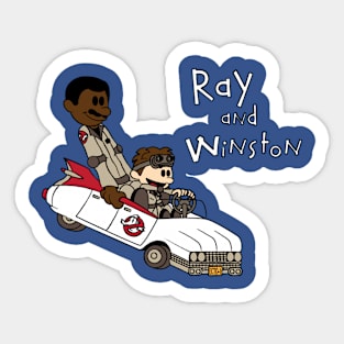 Ray & Winston Sticker